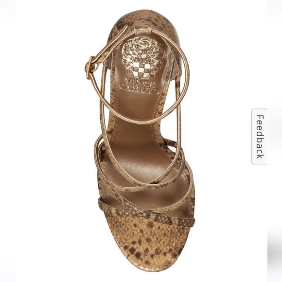 Vince camuto snakeskin heeled sandals - Picture 5 of 5